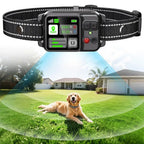 Outdoor Wireless GPS Dog Fence Collar with Adjustable Boundary & Waterproof Design