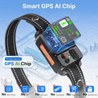 Outdoor Wireless GPS Dog Fence Collar with Adjustable Boundary & Waterproof Design