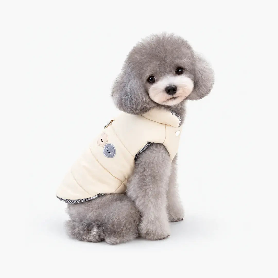 Padded Dog Coats for Small Dogs - Warm Winter Vest with D-Ring for Chihuahua & French Bulldog