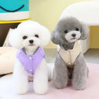 Padded Dog Coats for Small Dogs - Warm Winter Vest with D-Ring for Chihuahua & French Bulldog