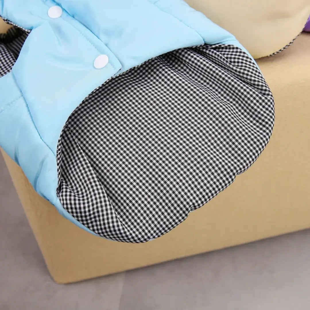 Padded Dog Coats for Small Dogs - Warm Winter Vest with D-Ring for Chihuahua & French Bulldog