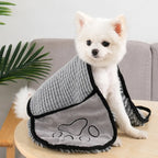 Pet Bath Towel Set for Dogs & Cats, 3 Pack, Quick-Dry Coral Fleece
