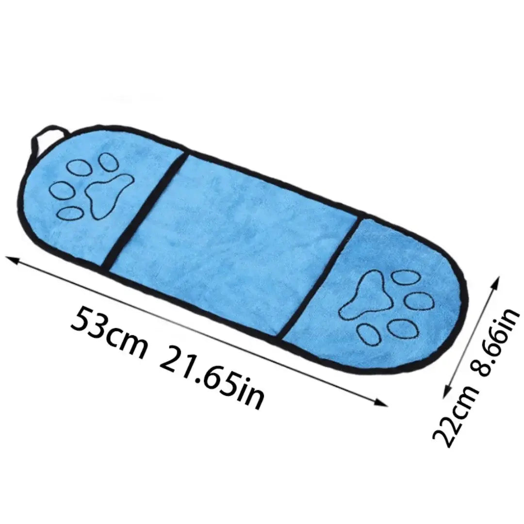 Pet Bath Towel Set for Dogs & Cats, 3 Pack, Quick-Dry Coral Fleece