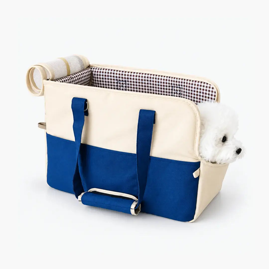 Pet Carrier Bag for Small Dogs & Cats, Dual-Use Car Travel Tote