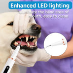 Pet Dental Scaler for Dogs & Cats, Ultrasonic Tooth Cleaner