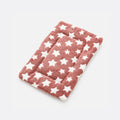 Pet Mat for Dogs & Cats, Soft Padded Washable Bed with Star Print