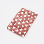 Pet Mat for Dogs & Cats, Soft Padded Washable Bed with Star Print