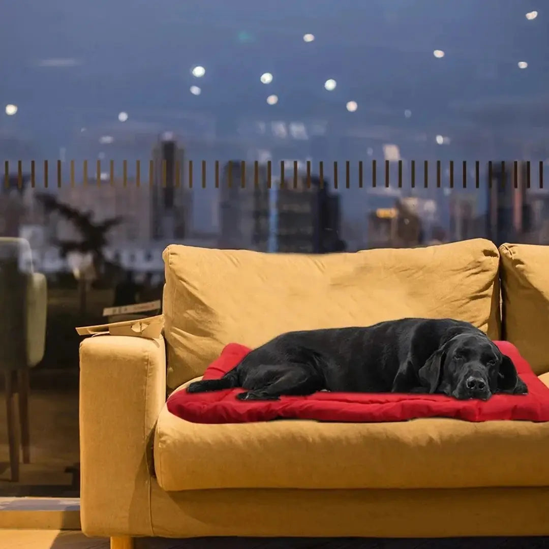 Portable Dog Bed for Travel & Camping, Waterproof Roll-Up Cushion