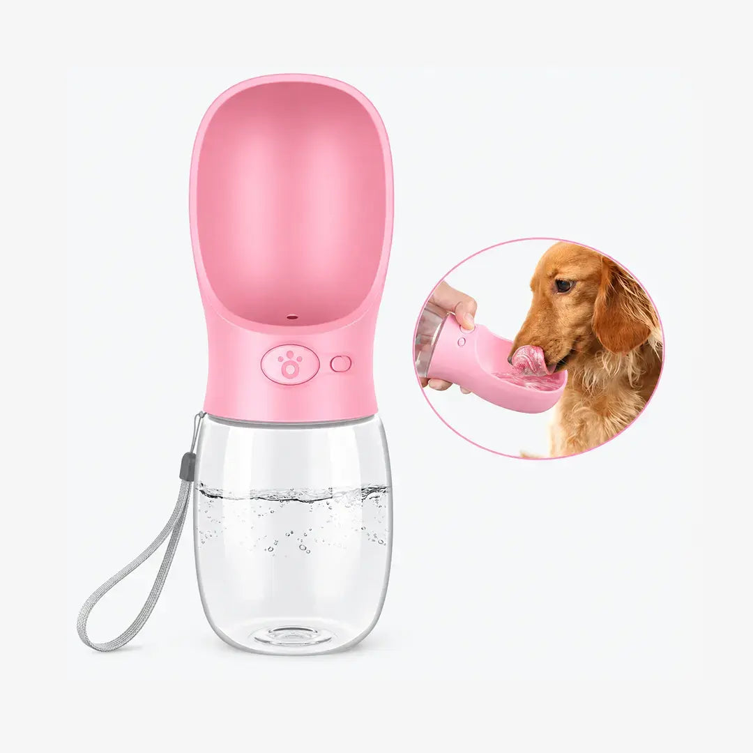 Portable Dog Water Bottle for Travel, Walking & Outdoor Use