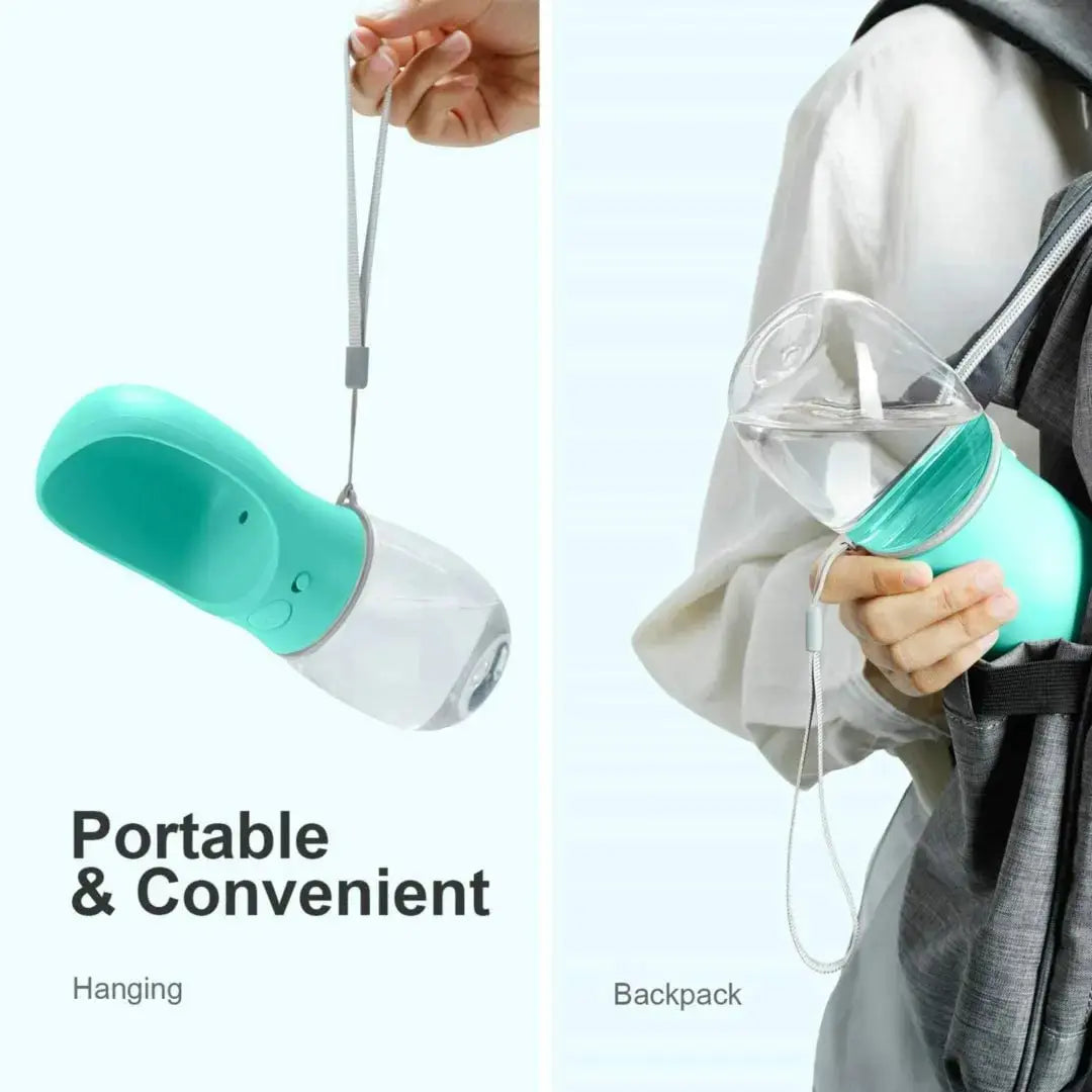 Portable Dog Water Bottle for Travel, Walking & Outdoor Use