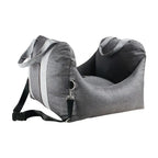 Portable Pet Travel Bed for Small Dogs & Cats, Washable Dog Car Seat