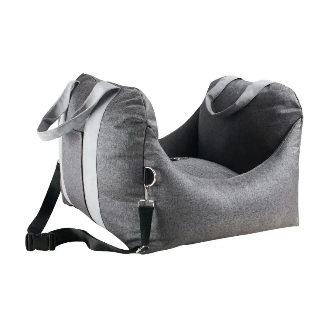 Portable Pet Travel Bed for Small Dogs & Cats, Washable Dog Car Seat