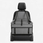 Portable Dog Car Seat with Mesh Sides, Waterproof Travel Basket