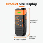 Rechargeable K40 Anti Barking Dog Device with Dual Ultrasonic Output & LED Flashlight