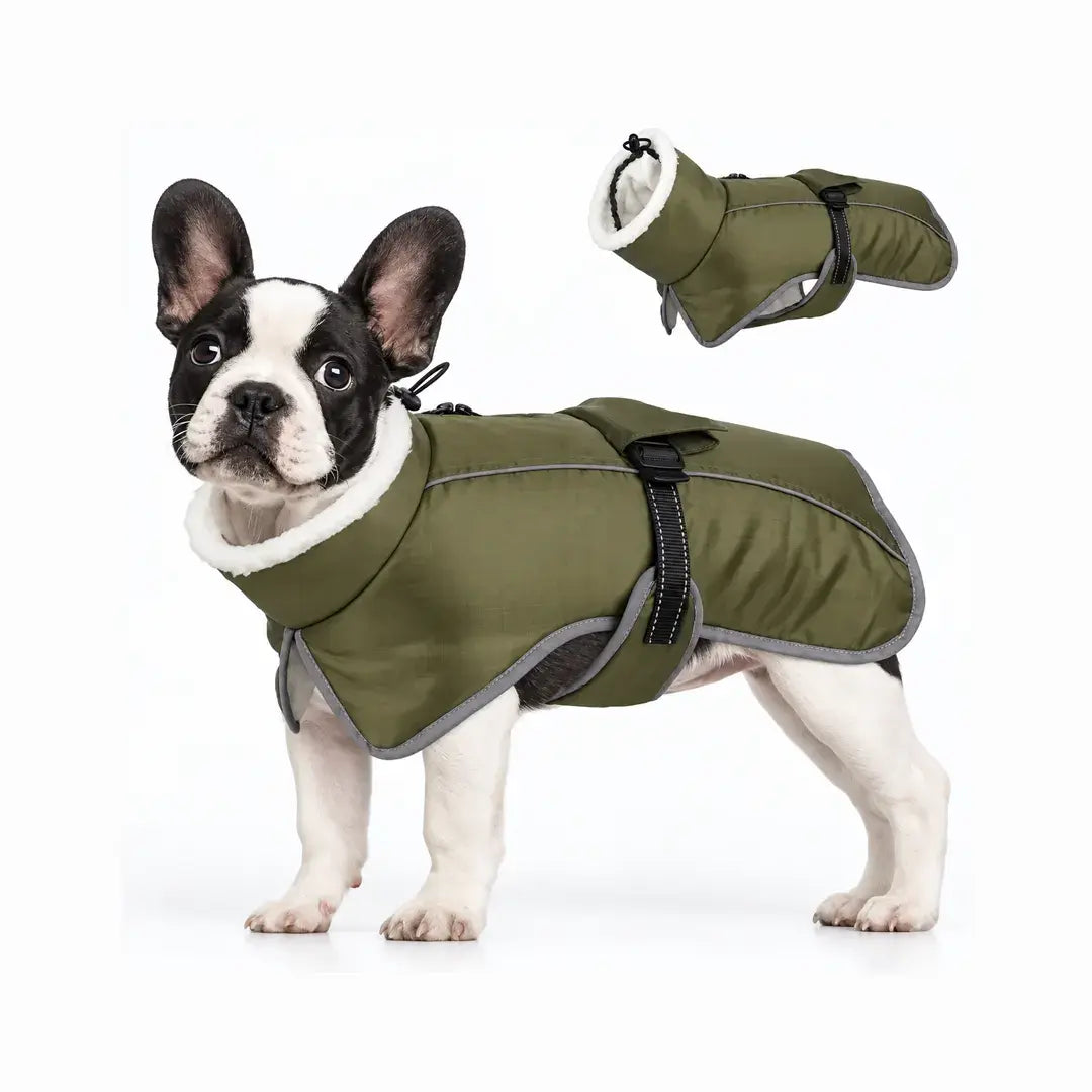 Reflective Dog Coats for Large Dogs, Warm Winter Snow Jacket for Cold Weather