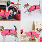 Reflective Dog Coats for Large Dogs, Warm Winter Snow Jacket for Cold Weather