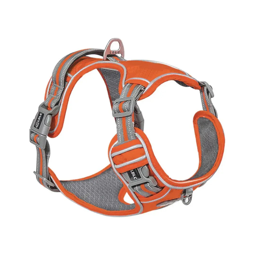 Reflective Padded Dog Harness with Adjustable Fit, Quick Release