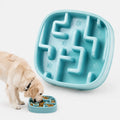 Slow Feeder Bowl for Small & Medium Dogs & Cats, 20oz Plastic