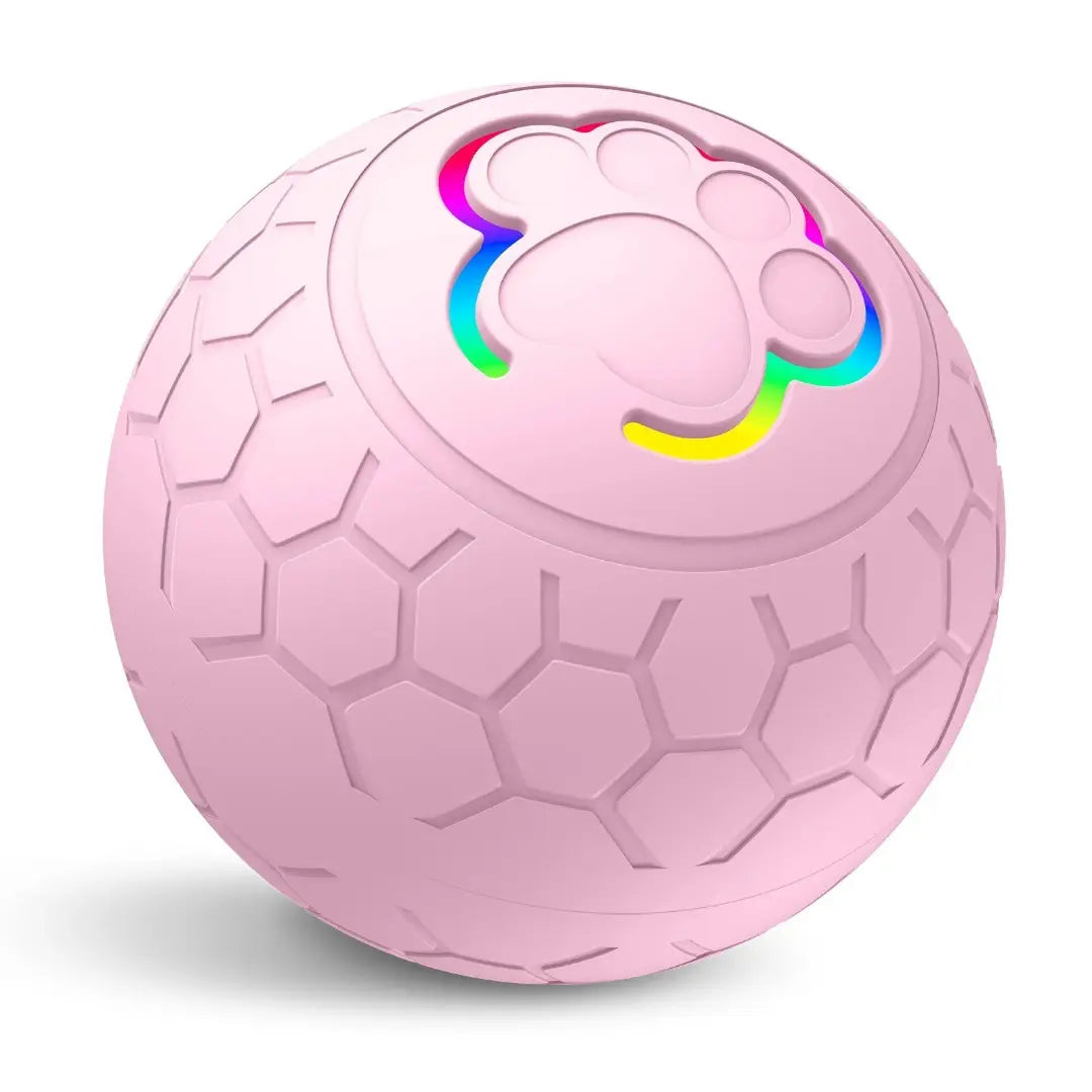 Smart Dog Toy Ball - Electronic Interactive Rolling Pet Toy with RGB Lights