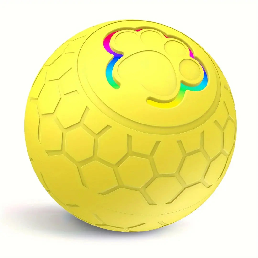 Smart Dog Toy Ball - Electronic Interactive Rolling Pet Toy with RGB Lights