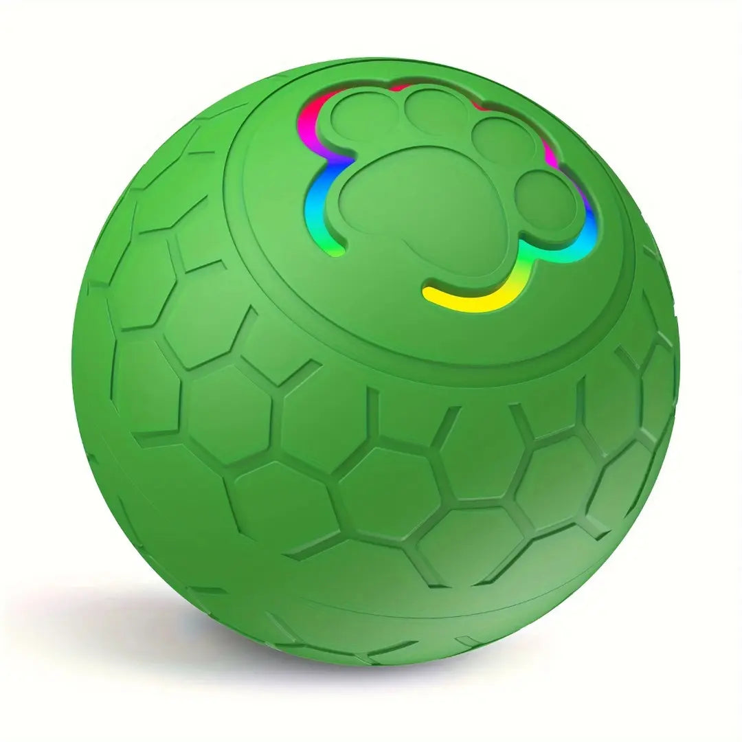 Smart Dog Toy Ball - Electronic Interactive Rolling Pet Toy with RGB Lights