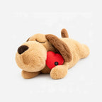 Soft Plush Dog Heartbeat Toy for Puppies with Comforting Heartbeat Feature