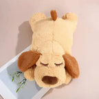Soft Plush Dog Heartbeat Toy for Puppies with Comforting Heartbeat Feature