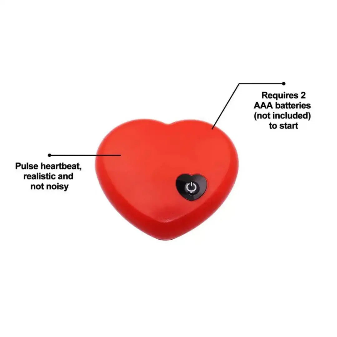 Soft Plush Dog Heartbeat Toy for Puppies with Comforting Heartbeat Feature