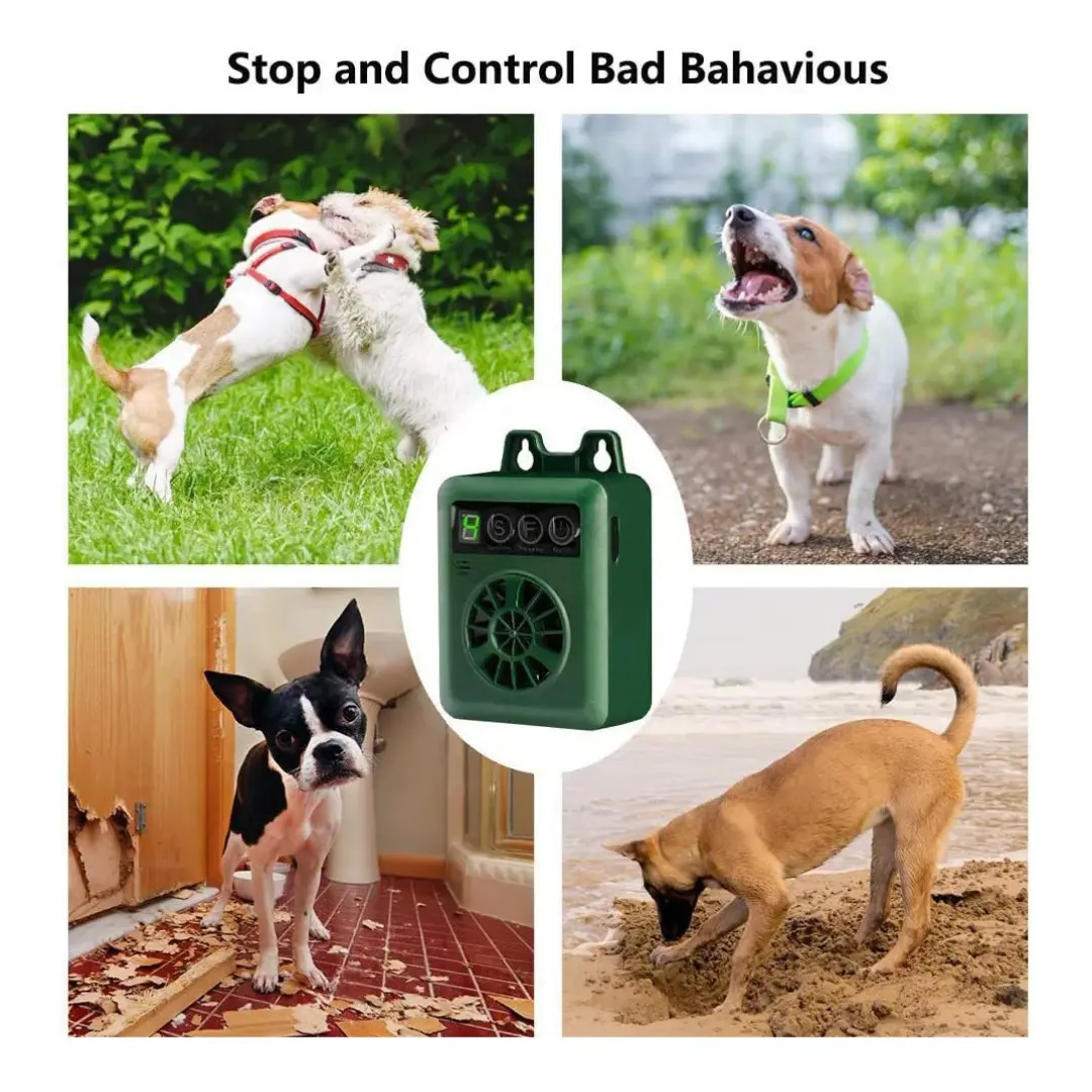 Tailvara Dog Barking Ultrasonic Control Device with 4 Sensitivity Levels