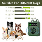 Tailvara Dog Barking Ultrasonic Control Device with 4 Sensitivity Levels