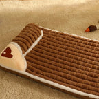 Tailvara Dog Mat for Small & Medium Dogs & Cats, Warm Washable Pet Bed