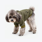 Tailvara Dog Winter Coat with Hood - Warm Lightweight Jacket