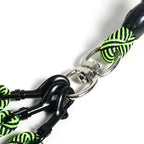 Triple-Walker Dog Leash for 2–3 Dogs, Nylon Rope & Foam Handle
