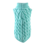 Turtleneck Dog Sweaters for Small Dogs, Warm Knitted Vest for Chihuahua & Yorkie