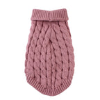 Turtleneck Dog Sweaters for Small Dogs, Warm Knitted Vest for Chihuahua & Yorkie