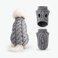Turtleneck Dog Sweaters for Small Dogs, Warm Knitted Vest for Chihuahua & Yorkie
