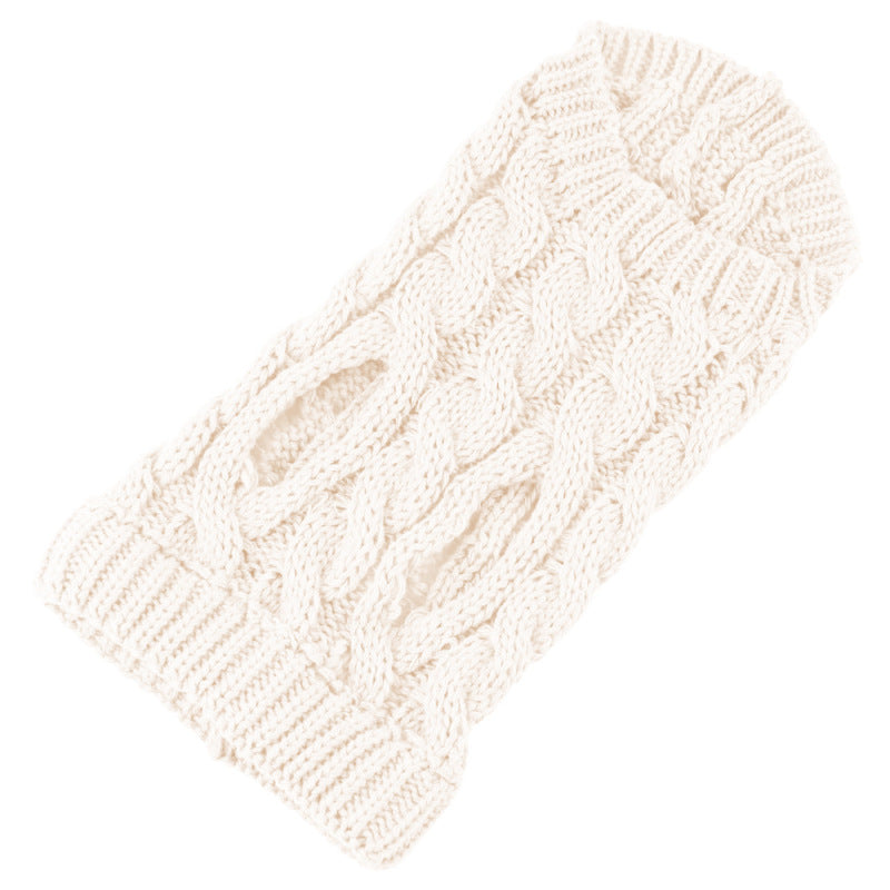 Turtleneck Dog Sweaters for Small Dogs, Warm Knitted Vest for Chihuahua & Yorkie