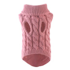 Turtleneck Dog Sweaters for Small Dogs, Warm Knitted Vest for Chihuahua & Yorkie