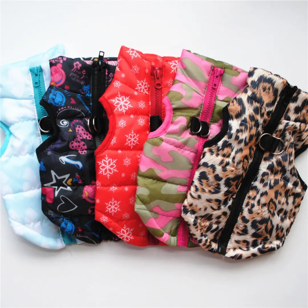 Warm Dog Coats for Small Dogs - Chihuahua, French Bulldog & Puppy Winter Vest