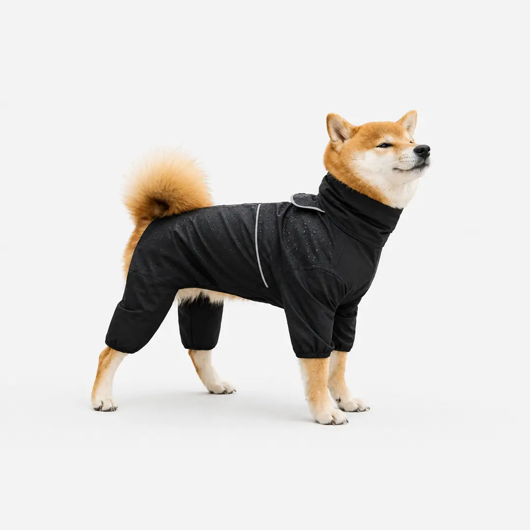 Waterproof Dog Coat for Large Dogs, Full-Body Rain Suit