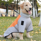 Waterproof Dog Coats for Large Dogs, Warm Winter Jumpsuit for Labrador & Big Breeds