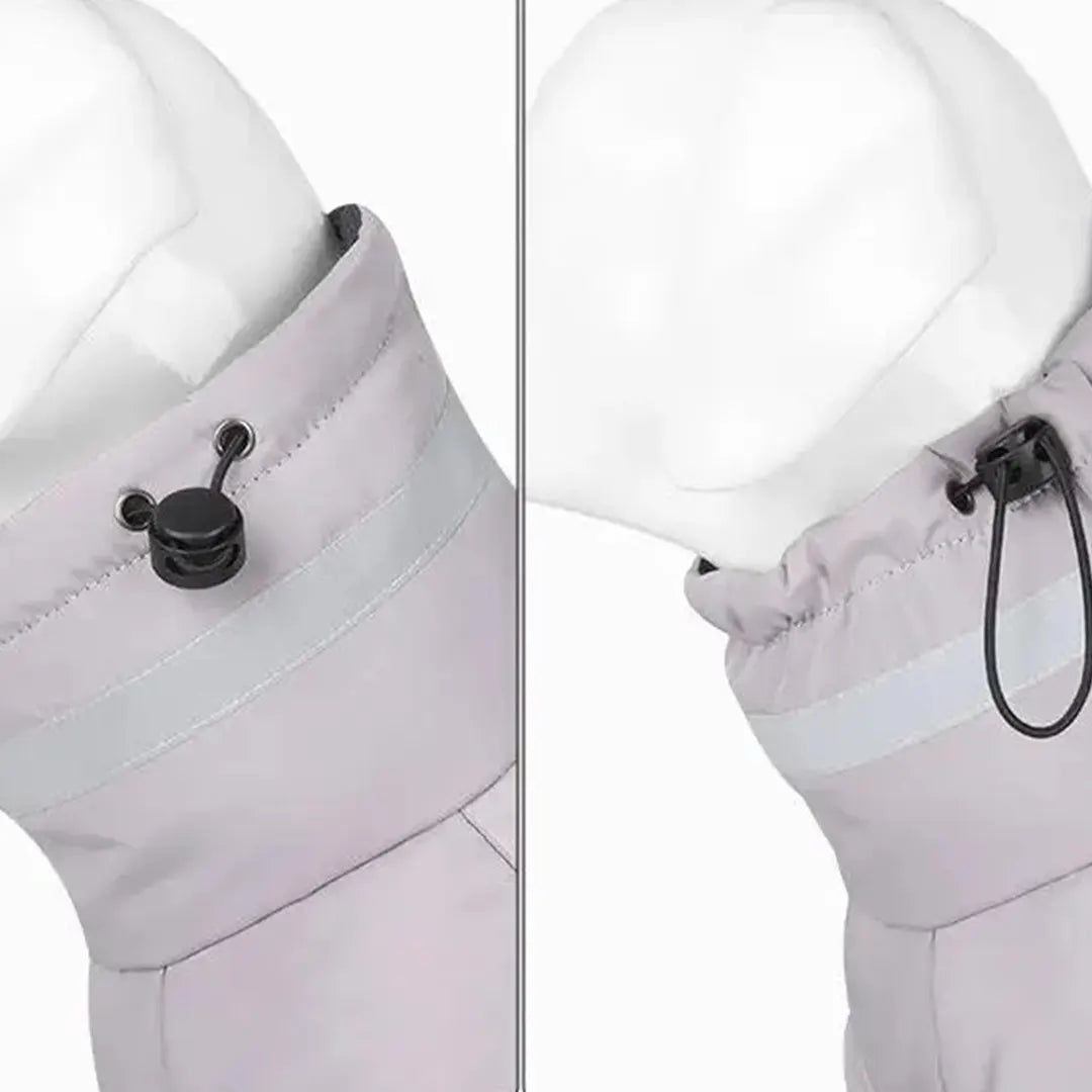 Waterproof Dog Coats for Large Dogs, Warm Winter Jumpsuit for Labrador & Big Breeds