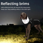 Waterproof Dog Coats for Small, Medium & Large Dogs - Reflective Padded Winter Jacket